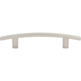 Elements 859-96SN 96 mm Center-to-Center Satin Nickel Square Thatcher Cabinet Bar Pull