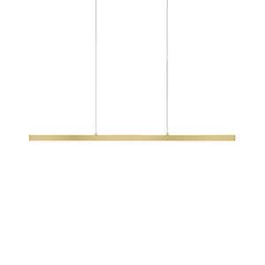 Kuzco LP10345-BG VEGA 45" LP Brushed Gold 120V ELV LED 3000K 90CRI 32W