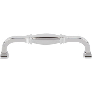 Jeffrey Alexander 278-128PC 128 mm Center-to-Center Polished Chrome Audrey Cabinet Pull