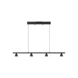 Kuzco LP19937-BK DUNE 37" LP Black 120V TRIAC/ELV LED 3000K 90CRI 21W
