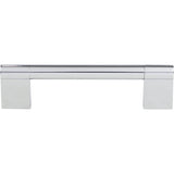 Elements 645-128MB 128 mm Center-to-Center Matte Black Knox Cabinet Bar Pull