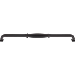 Jeffrey Alexander 278-305MB 305 mm Center-to-Center Matte Black Audrey Cabinet Pull