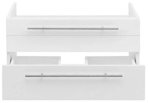 Fresca FCB6130ES-UNS Fresca Lucera 30" Espresso Wall Hung Undermount Sink Modern Bathroom Cabinet