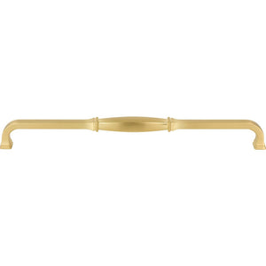 Jeffrey Alexander 278-305BG 305 mm Center-to-Center Brushed Gold Audrey Cabinet Pull
