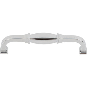 Jeffrey Alexander 278-128PC 128 mm Center-to-Center Polished Chrome Audrey Cabinet Pull