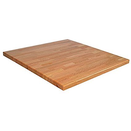 John Boos OKT8430-O Edge Grain Red Oak Butcher Block Countertop - 1-1/2" Thick, 84"L x 30"W, Oil Finish