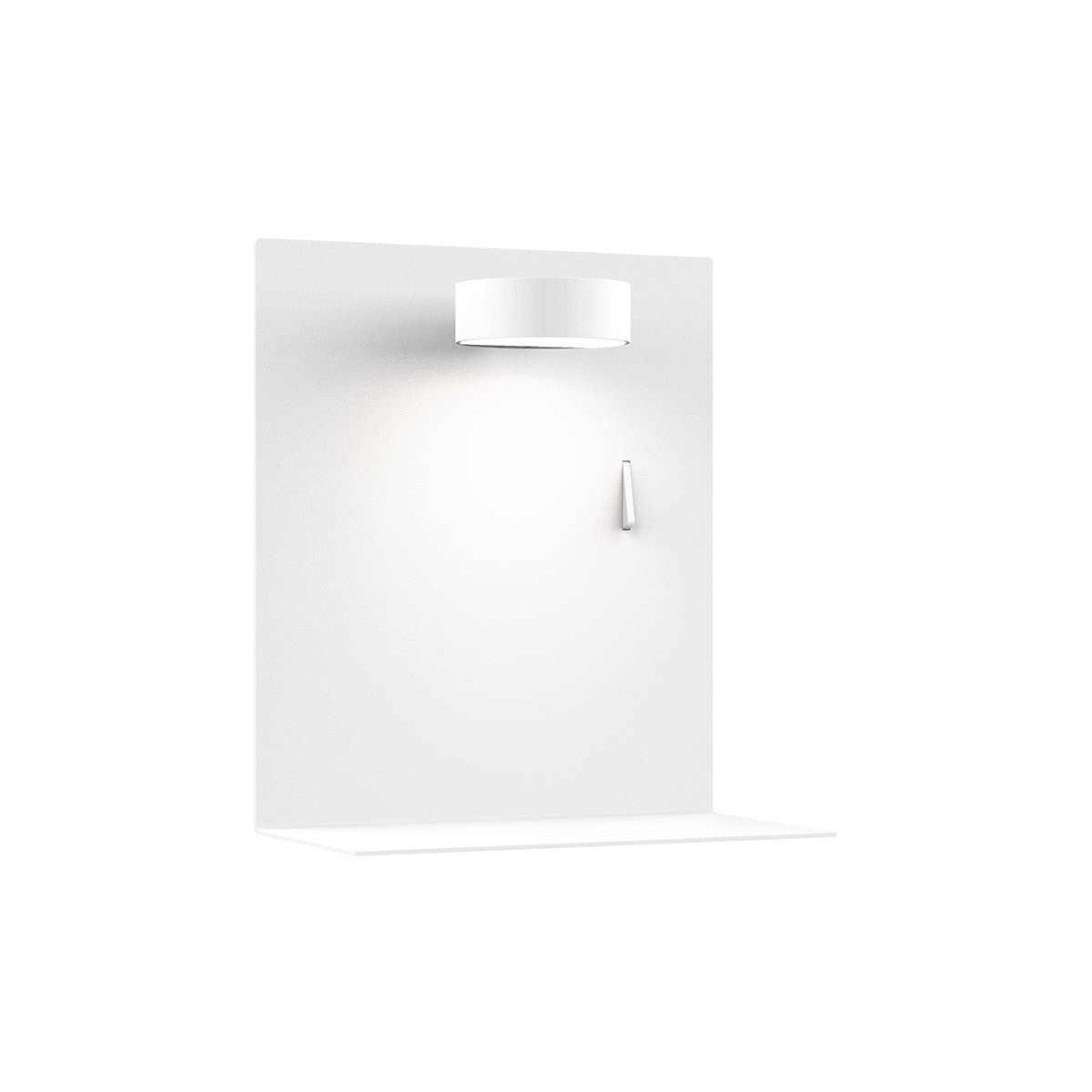 Kuzco WS16907-WH DRESDEN 7" WALL SCONCE WHITE 7W 120VAC WITH LED DRIVER AND USB PORT 3000K 90CRI