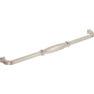 Jeffrey Alexander 278-305SN 305 mm Center-to-Center Satin Nickel Audrey Cabinet Pull