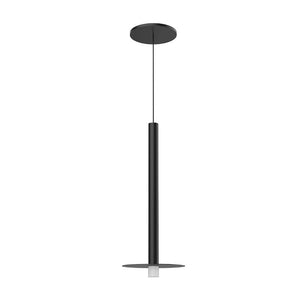 Kuzco PD15416-BK ELIXIR ACRYLIC LENS WITH SHIELD PENDANT BLACK 6W 120VAC WITH LED DRIVER 3000K 90CRI