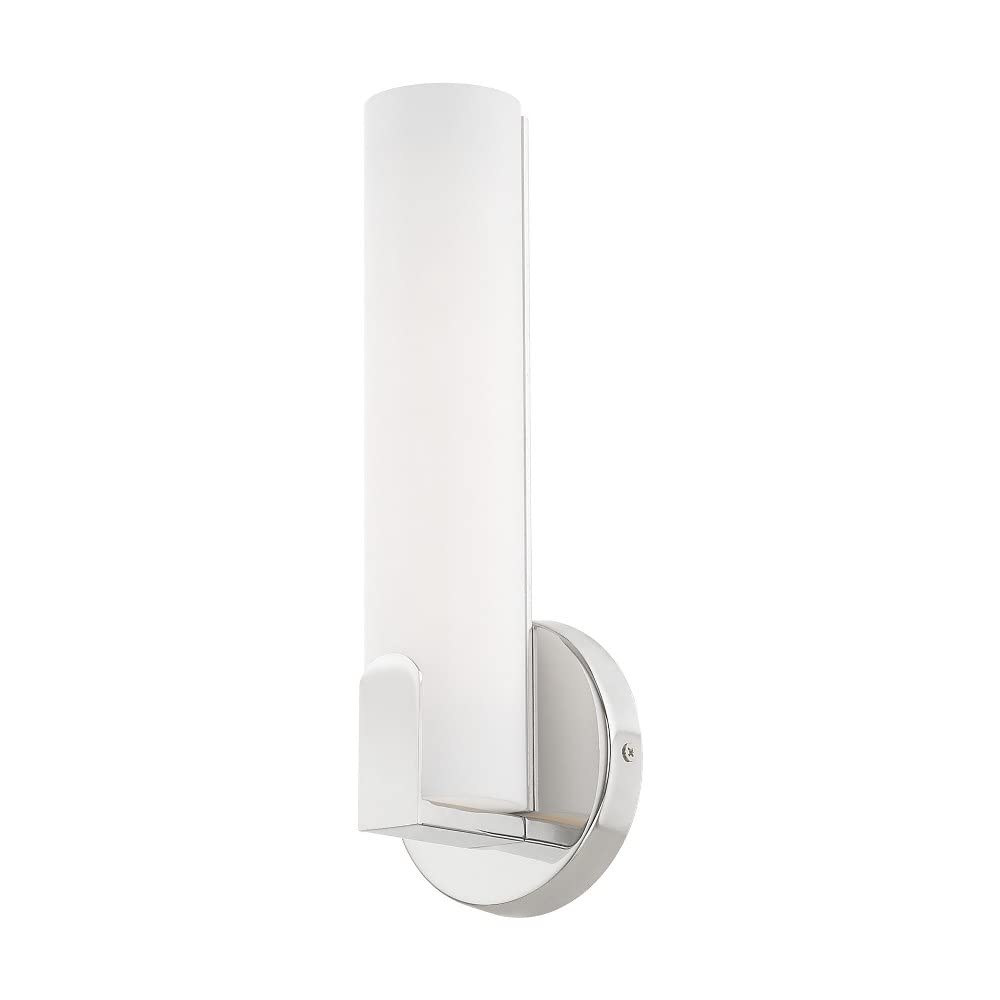 Livex Lighting 10W LED Brushed Nickel ADA Wall Sconce