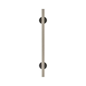 Amerock Cabinet Pull Matte Black/Silver Champagne 6-5/16 inch (160 mm) Center to Center Transcendent 1 Pack Drawer Pull Drawer Handle Cabinet Hardware