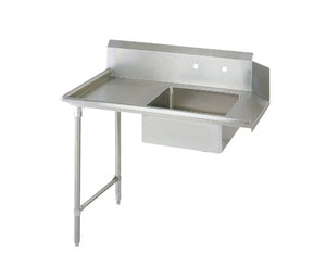John Boos JDTS-20-48L Stainless Steel Straight Pro-Bowl Soiled Dishtable, 8