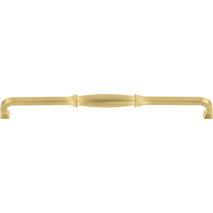 Jeffrey Alexander 278-305BG 305 mm Center-to-Center Brushed Gold Audrey Cabinet Pull