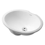 Duravit Dune Drop-In Bathroom Sink 0481460000 White