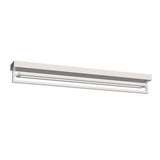 Kuzco SF16240-BN MONDRIAN 40" SEMI FLUSH BRUSHED NICKEL 55W 120VAC WITH LED DRIVER 3000K 90CRI