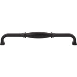 Jeffrey Alexander 278-18MB 18" Center-to-Center Matte Black Audrey Appliance Handle