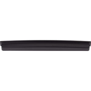 Jeffrey Alexander 141-305MB 305 mm Center Matte Black Square-to-Center Square Renzo Cabinet Cup Pull