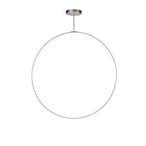 Kuzco PD82560-BN CIRQUE 60" PD Brushed Nickel 120V TRIAC/ELV LED 3000K 90CRI 70W
