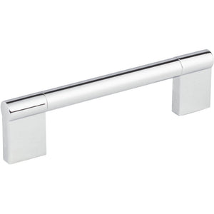 Elements 645-128PC 128 mm Center-to-Center Polished Chrome Knox Cabinet Bar Pull
