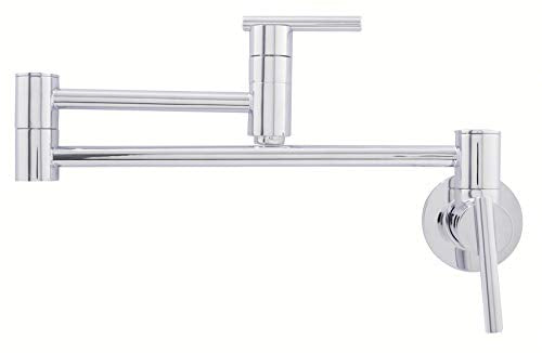 Gerber D205058 Chrome Parma Wall Mount Kitchen Pot Filler