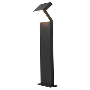 VONN Lighting 32" Modern VOB226088BL 100-277V 17-Watt ETL Certified Integrated LED Outdoor Bollard in Matte Black