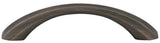 Jeffrey Alexander 678-96BNBDL 96 mm Center-to-Center Brushed Pewter Wheeler Cabinet Pull