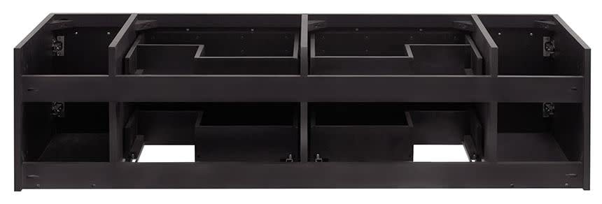 Fresca FCB6160RBL-VSL-D Fresca Lucera 60" Royal Blue Wall Hung Double Vessel Sink Modern Bathroom Cabinet