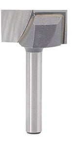 Cleaning Bottom Router Bits JESTUOUS 1/4 Inch Shank Diameter 1 Cutting Diameter 2 Flute Carbide Tipped Cutter Up Shear Flat Spoilboard Surfacing Planing Tool