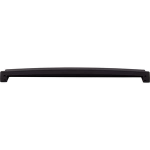 Jeffrey Alexander 141-305MB 305 mm Center Matte Black Square-to-Center Square Renzo Cabinet Cup Pull