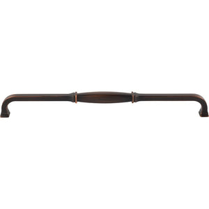 Jeffrey Alexander 278-305DBAC 305 mm Center-to-Center Brushed Oil Rubbed Bronze Audrey Cabinet Pull
