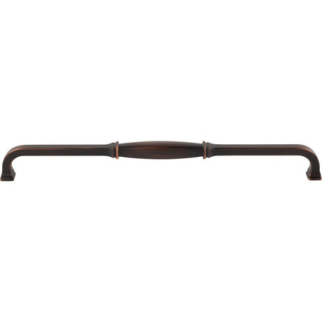 Jeffrey Alexander 278-305DBAC 305 mm Center-to-Center Brushed Oil Rubbed Bronze Audrey Cabinet Pull