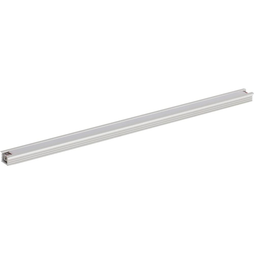 Task Lighting LR1PX24V18-03W4 14-1/2" 116 Lumens 24-volt Accent Output Linear Fixture, Fits 18" Wall Cabinet, 3 Watts, Recessed 002XL Profile, Single-white, Cool White 4000K