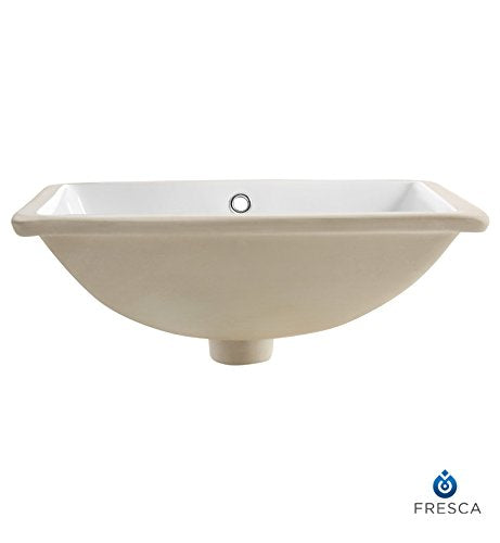 Fresca FVS8119WH Fresca Allier White Undermount Sinks
