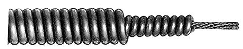 General Wire 50EM4 5/8" x 50' Electric Floor Model Replacement Cable with Male & Female Connectors