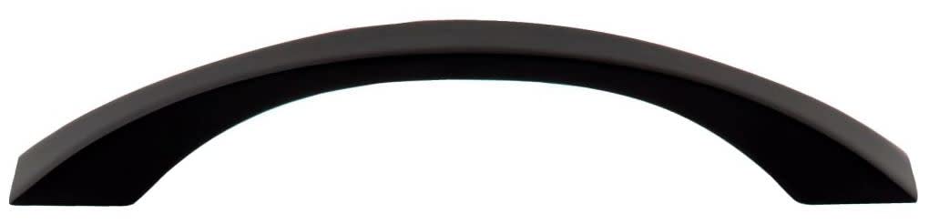 Jeffrey Alexander 767-128MB 128 mm Center-to-Center Matte Black Flared Philip Cabinet Pull