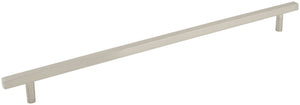 Jeffrey Alexander 845-305BNBDL 305 mm Center-to-Center Brushed Pewter Square Dominique Cabinet Bar Pull