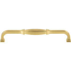 Jeffrey Alexander 278-192BG 192 mm Center-to-Center Brushed Gold Audrey Cabinet Pull