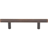 Elements 156DBB 96 mm Center-to-Center Dark Brushed Bronze Naples Cabinet Bar Pull