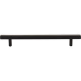 Jeffrey Alexander 845-160MB 160 mm Center-to-Center Matte Black Square Dominique Cabinet Bar Pull