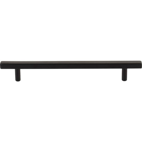 Jeffrey Alexander 845-160MB 160 mm Center-to-Center Matte Black Square Dominique Cabinet Bar Pull