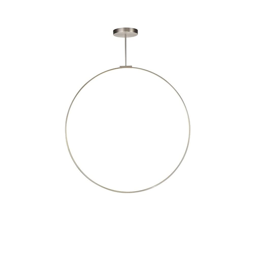 Kuzco PD82548-BN CIRQUE 48" PD Brushed Nickel 120V TRIAC/ELV LED 3000K 90CRI 56W