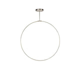 Kuzco PD82548-BN CIRQUE 48" PD Brushed Nickel 120V TRIAC/ELV LED 3000K 90CRI 56W