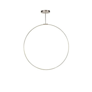 Kuzco PD82548-BN CIRQUE 48" PD Brushed Nickel 120V TRIAC/ELV LED 3000K 90CRI 56W