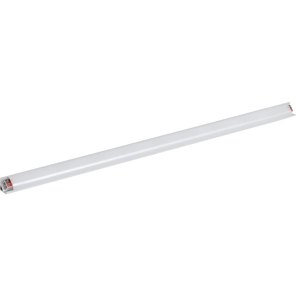 Task Lighting LR1P324V21-03W4 18-7/16" 148 Lumens 24-volt Accent Output Linear Fixture, Fits 21" Wall Cabinet, 3 Watts, Angled 003 Profile, Single-white, Cool White 4000K