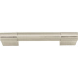 Elements 645-96MB 96 mm Center-to-Center Matte Black Knox Cabinet Bar Pull