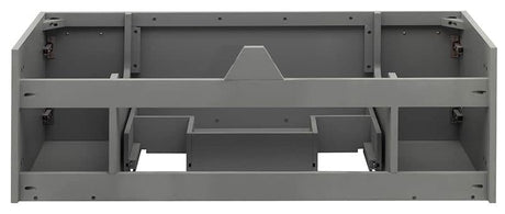 Fresca FCB6148GR-UNS-D Fresca Lucera 48" Gray Wall Hung Double Undermount Sink Modern Bathroom Cabinet