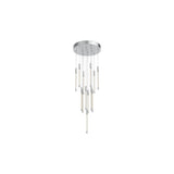 Kuzco MP75113-CH MOTIF 13" 13 HEAD MULTI-PENDANT CHROME 52W 120VAC WITH LED DRIVER 2700K 90CRI