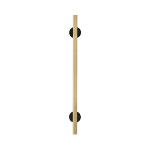 Amerock Cabinet Pull Matte Black/Matte Gold 7-9/16 inch (192 mm) Center to Center Transcendent 1 Pack Drawer Pull Drawer Handle Cabinet Hardware
