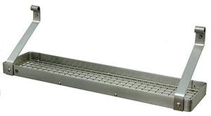 Enclume PR8B SS 36" Bookshelf Rack w/ 12 Hooks SS
