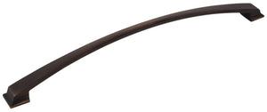 Jeffrey Alexander 944-305DBAC 305 mm Center-to-Center Brushed Oil Rubbed Bronze Arched Roman Cabinet Pull